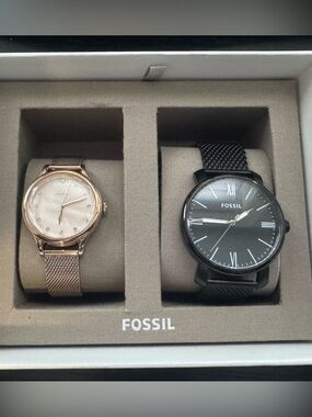 Fossil His and Hers Watches